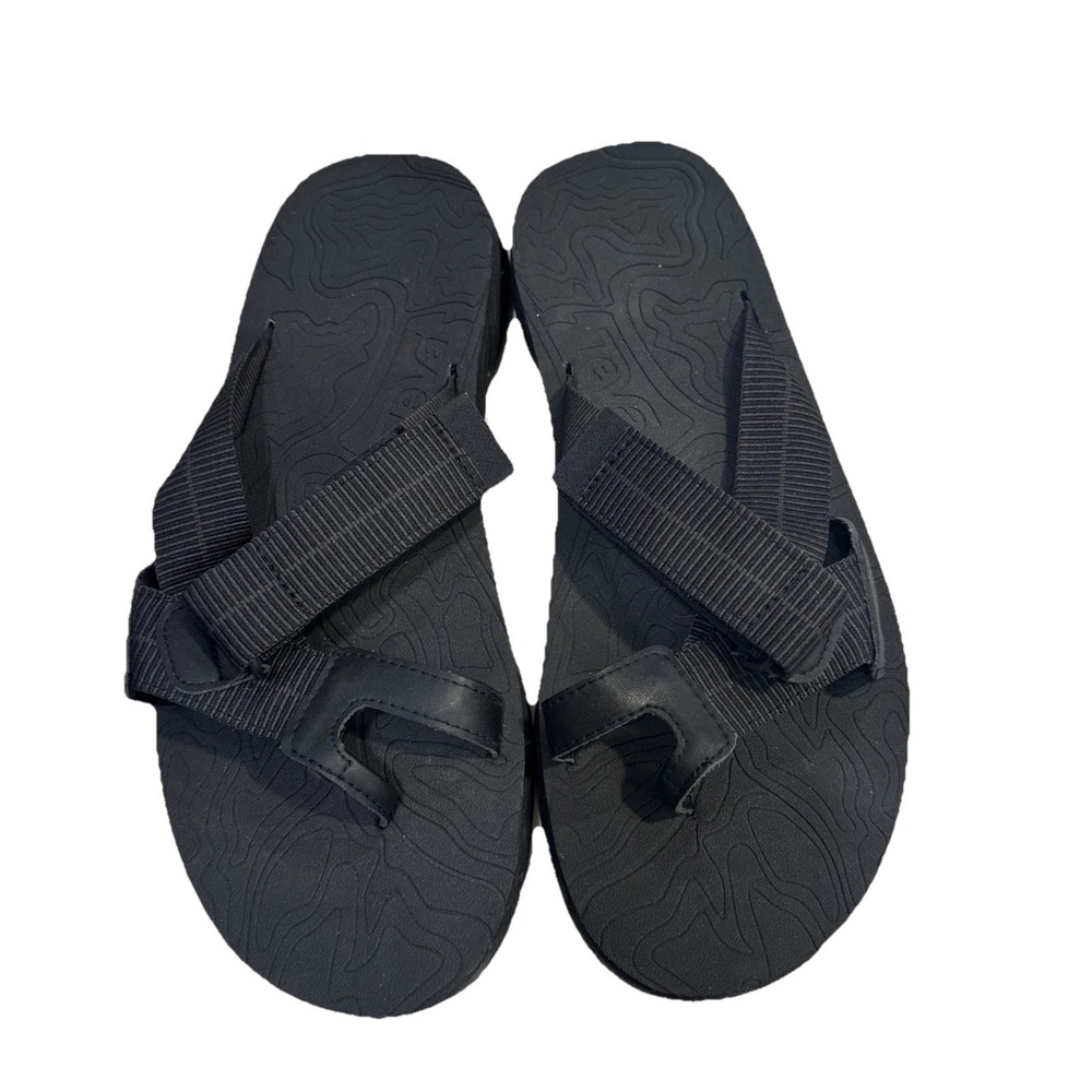 NEW Teva Men's Revive 95 Slide Sandals Black Sz 12 Men 1124052